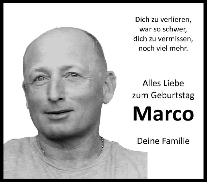  Traueranzeige für Marco Eberlein vom 11.11.2015 aus Westfälische Nachrichten